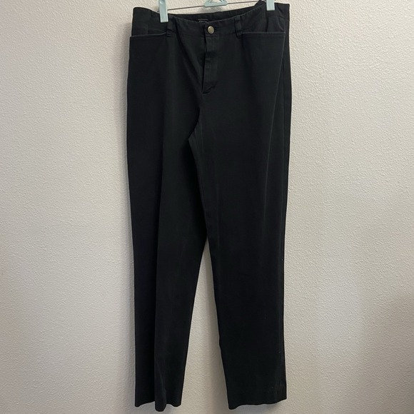 Lauren Ralph Lauren Pants - Lauren Ralph Lauren Women,s Dress Pants‎ Size 8 Black Straight Leg Office